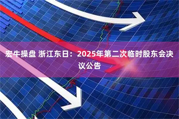 宏牛操盘 浙江东日：2025年第二次临时股东会决议公告